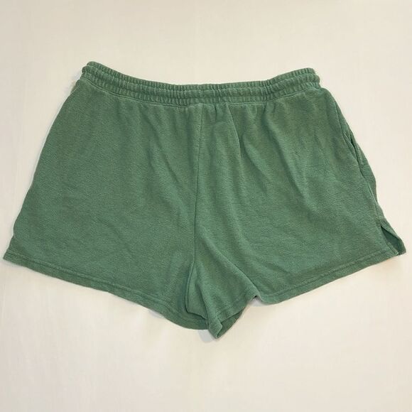 Universal Thread Womens Green High Rise Drawcord Pull on Lounge Shorts Size XXL - Picture 2 of 10